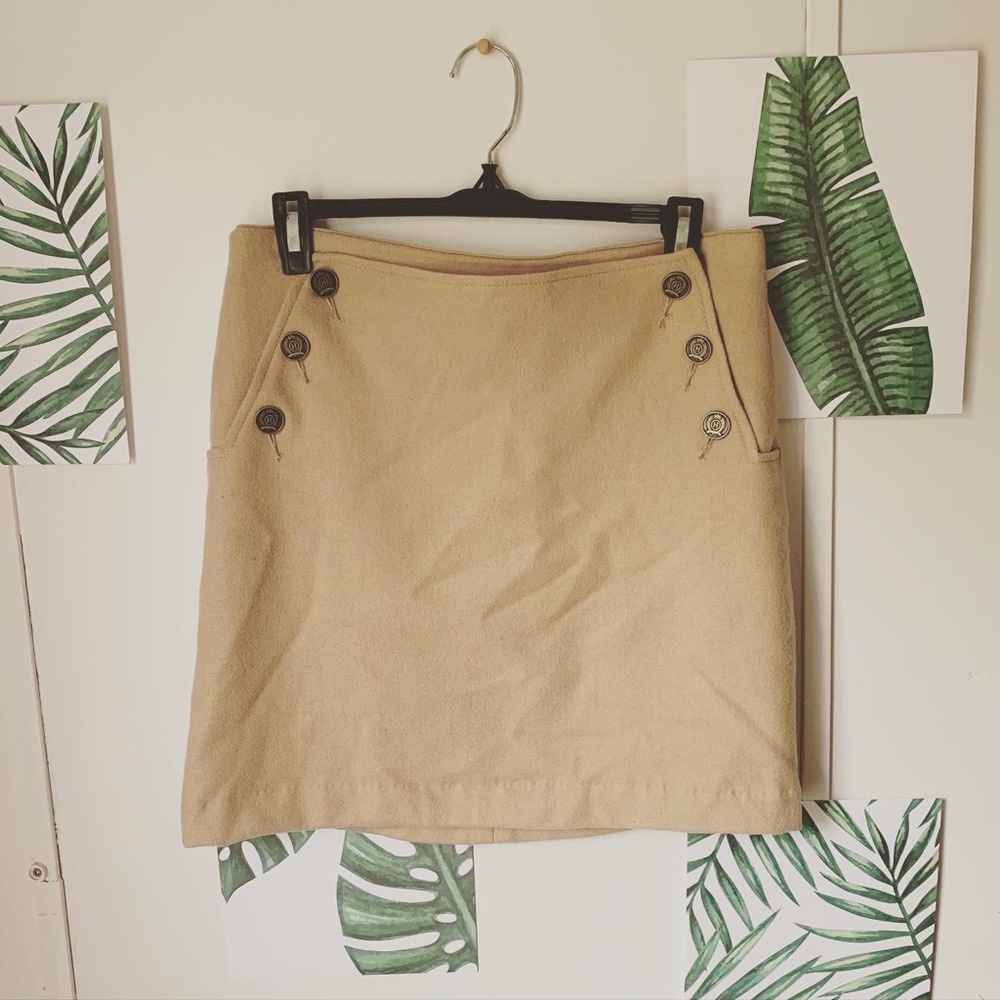 Vintage Tommy Hilfiger Wool Mini Skirt